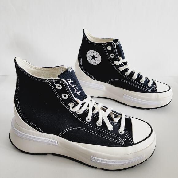 Converse Black Run Star Legacy CX Future Platform Sneakers Women's 11.5 Men's 10 - Picture 2 of 7